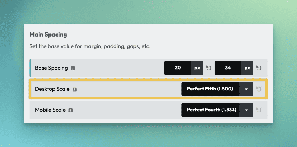 ACSS Spacing Scale